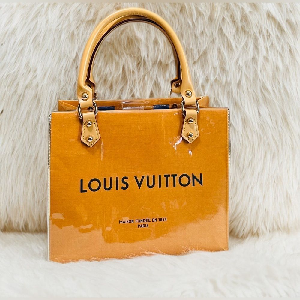 Louis Vuitton Vibrant Orange Tote SMALL Size